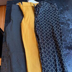 4 for 1 Bundle – Women’s Work Pants | Mustard, Blue, Black  | Office Career